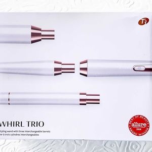 T3 Whirl Trio Interchangeable Styling Wand Set: Tapered, 1'', 1.5''